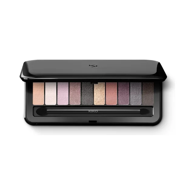 Paleta de 10 Sombras Soft Nude Eyeshadow 01 de KIKO Milano