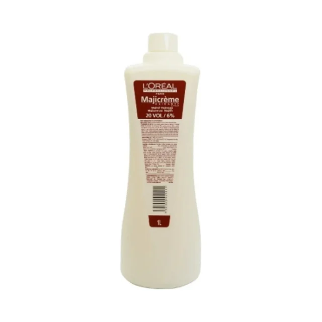 Majicreme 20vol Agua Oxigenada Crema para Tinte Majicreme 1000 ml de L'Oréal Professionnel
