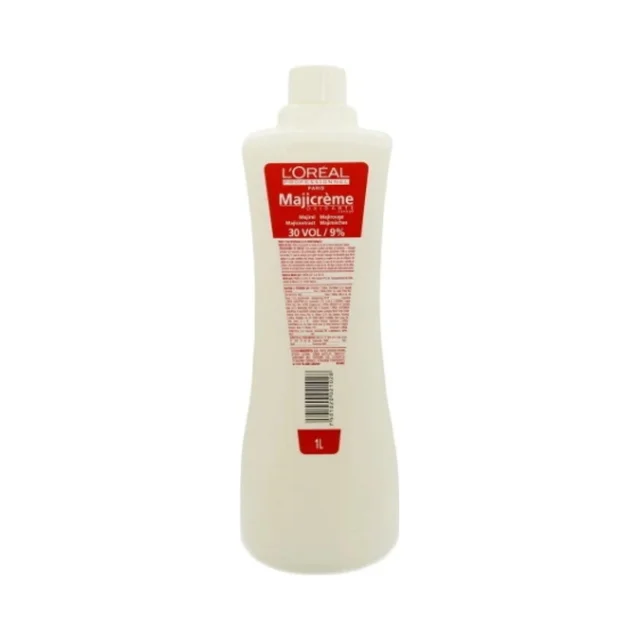 Majicreme 30 Vol Agua Oxigenada Crema para Tinte Majicreme 1000 ml de L'Oréal Professionnel