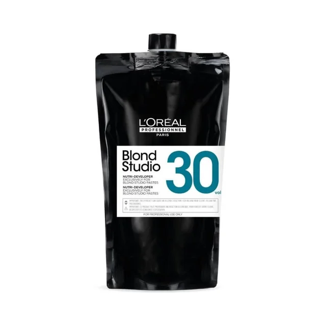 Blond Studio Nutridev 30v Agua Oxigenada en Crema 1000 ml de L'Oréal Professionnel