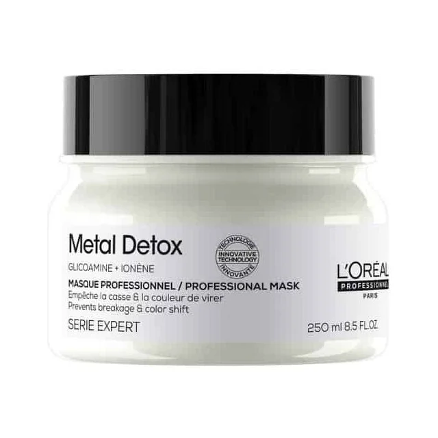 Mascarilla Metal Detox Mask 500 ml de L'Oréal Professionnel