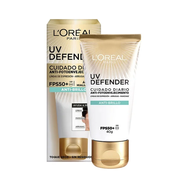 Protector Solar Anti Fotoenvejecimiento Anti Brillo de L'Oréal Paris